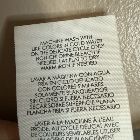 CAbi Agenda Top Short Sleeve Blouse #4344 Moody Plaid Sheer Office Women’s L - Picture 5 of 5